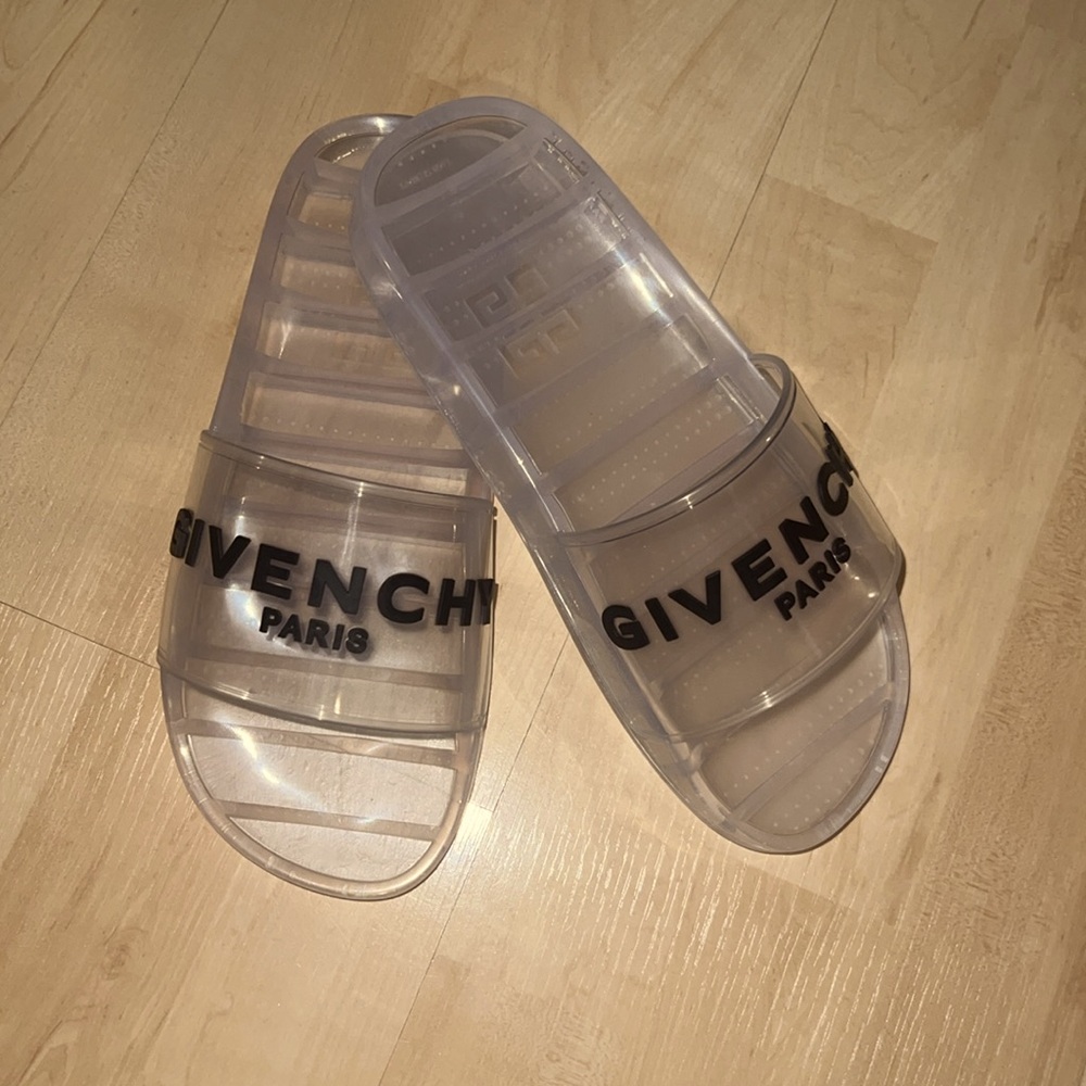 Givenchy Clear Slides New In Box - image 2